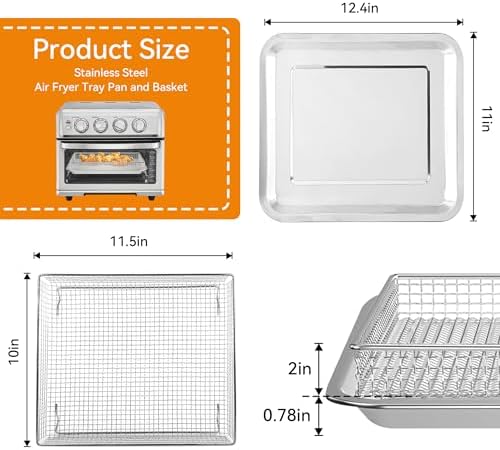 Baking Sheet Pan for Cuisinart Toaster Oven Tray,air fryer tray