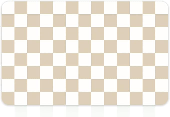 16" x 24" Checkered Dish Drying Mat - Image 9