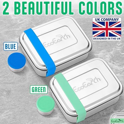 Stainless Steel Bento Box w/ Silicone Strap & Condiment Cup, 27 oz