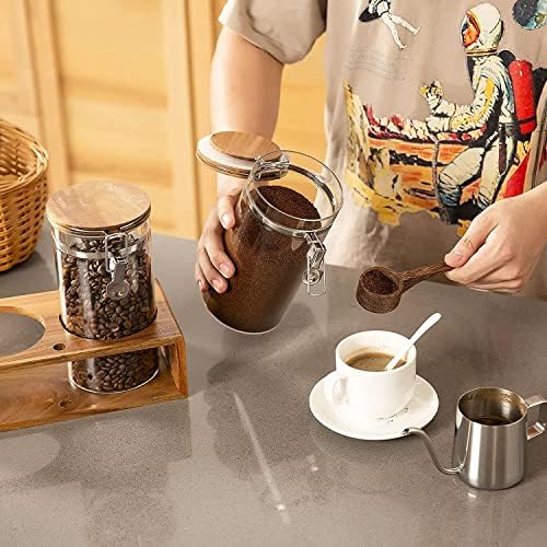 Yangbaga Coffee Canister Set, 2pc 45oz Glass