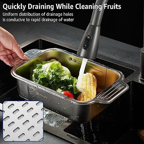 4 In 1 Collapsible Colander, 304 Stainless Steel