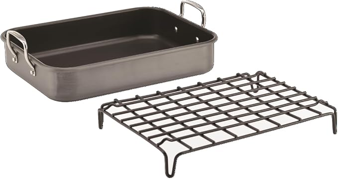 Rachael Ray Brights Hard Anodized Nonstick Roaster / Roasting Pan - Image 5