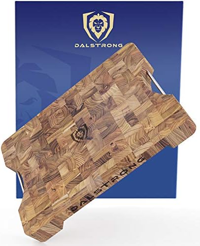 Dalstrong End-Grain Teak Cutting Board, 16 x 12 Inches
