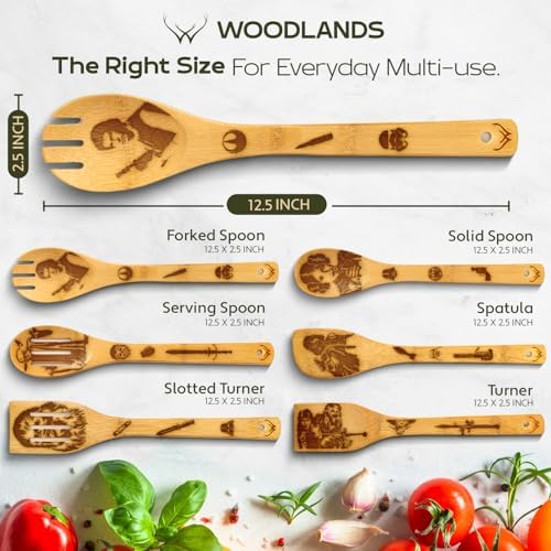 Star Warz Wooden Cooking Utensil Set