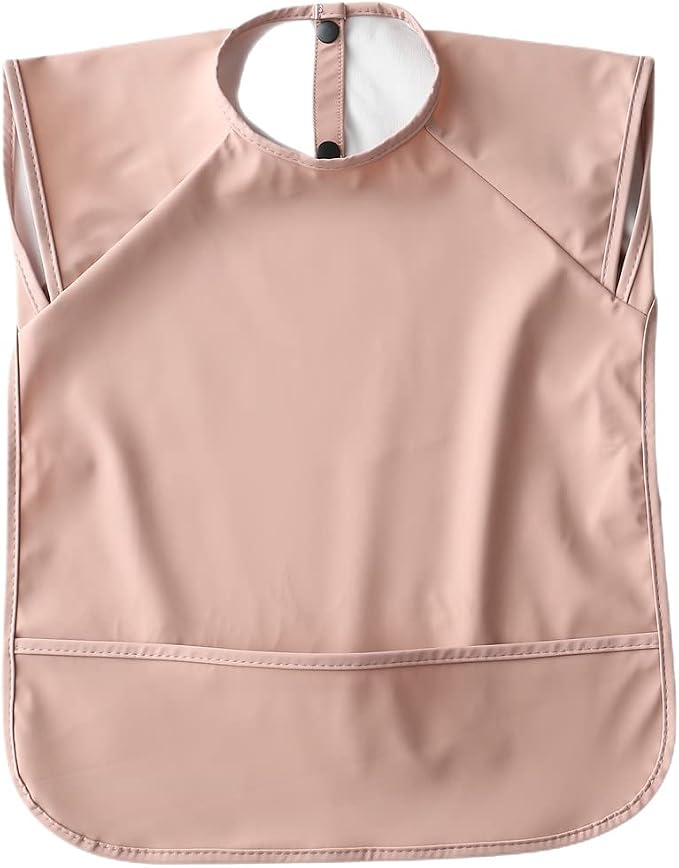 Waterproof Baby Bibs, Infant Toddler Extra Cover Feeding Bib by GZMM