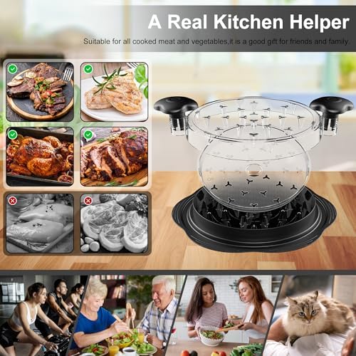 Chicken Shredder Tool with Removable Inner Tray