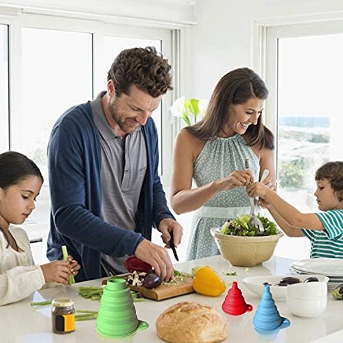 Kitchen Funnel Set of 3, Large Medium and Small, Kitchen Gadgets