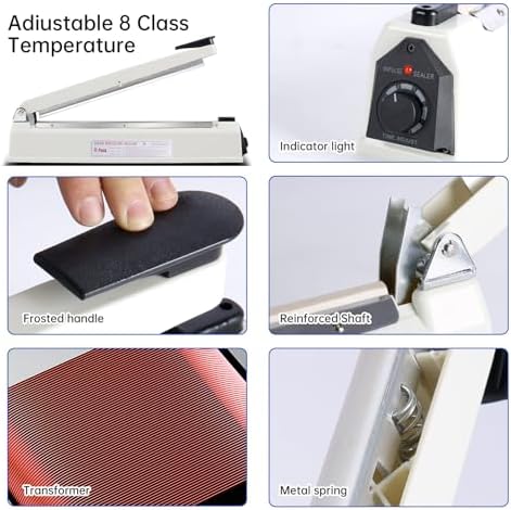 16inch White Impulse Heat Sealer