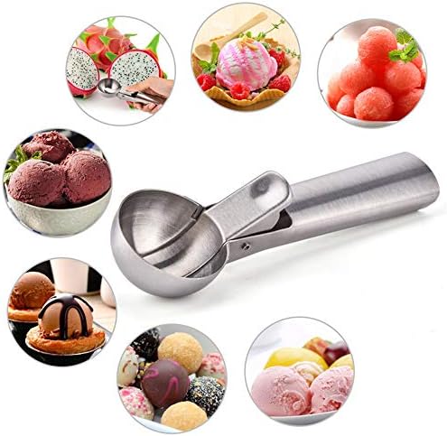 Mayata 2 Sets of Ice Cream Scoop Rust Proof Ice Cream Cookie Scoop