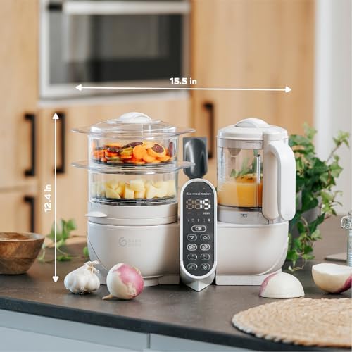 Babymoov Duo Meal Station, 6-in-1 Baby Food Maker