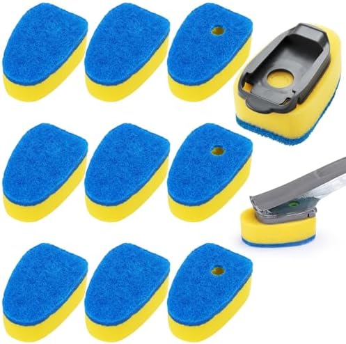 Sponge Dishwand Brush Refills for Scotch-Brite Dishwand, 10 Pack
