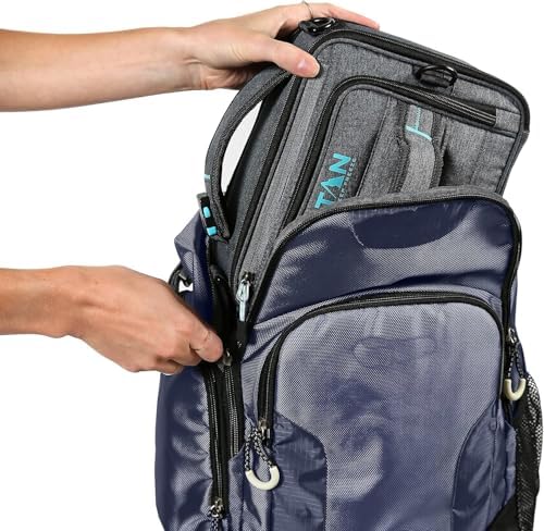 Titan by Artic Zone Deep Freeze Lunch Bag, Grey/Blue