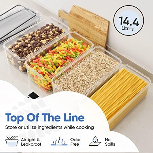 Chef's Path Airtight Food Storage Containers with Lids