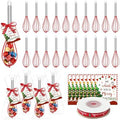 24 Sets Christmas Whisk Gift Sets Xmas Party Favors Includes 10 Inch