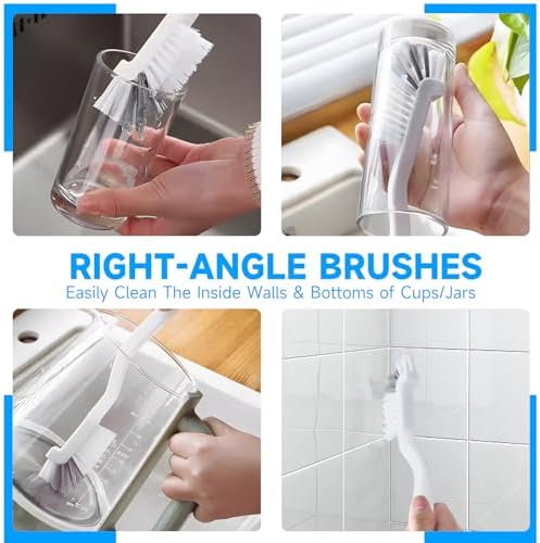 14Pcs Crevice Cleaning Brush Set, V Shape