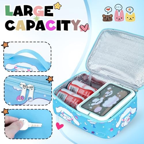 Roffatide Anime Lunch Bag, Large Compartment
