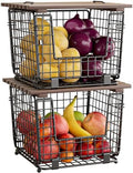 2 Pack Stackable Potato and Onion Storage Bins