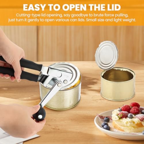 Commercial Can Opener Heavy Duty, Hand Crank Can Opener for Big Cans