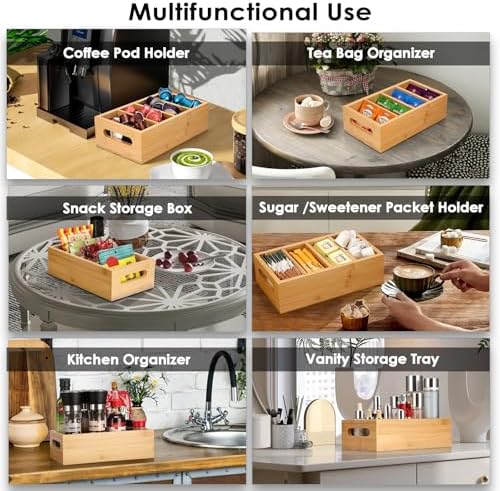 BSTKEY Seasoning Packet Organizer, Food Storage Organizer with 4