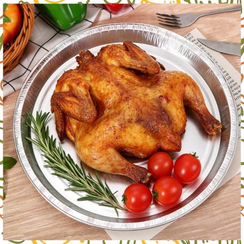 10 Pcs Disposable Pizza Pans 12 Inch Round Pie Tins Disposable