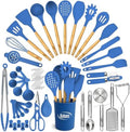 Kaluns 50-Piece Silicone Kitchen Utensil Set