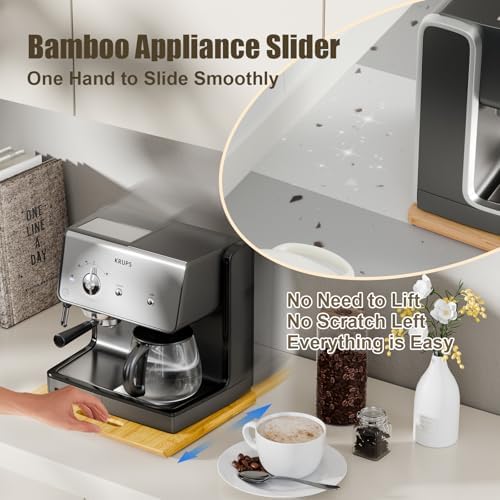 GuanQiao Bamboo Appliance Slider, 10 x 12 Inch