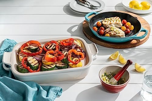 Le Creuset Stoneware Rectangular Dish, 14 3/4 x 9, Artichaut