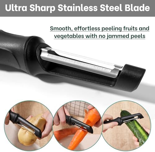 Beneno Swivel Vegetable Peeler, Premium Smooth Peeling Potato Peeler