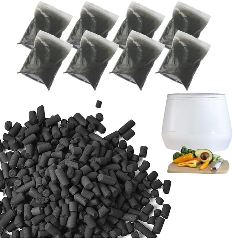 8Pcs 4lbs Replacement Charcoal Filters for Lomi Composter