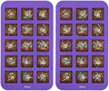 Bakerpan Silicone Brownie Pan with Dividers, Non-Stick - 1.5 Inch Set