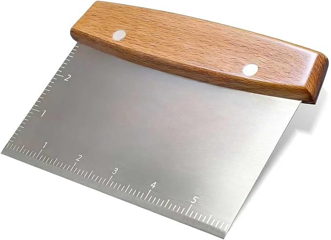Professional Dough Cutter & Bench Scraper by Unknown