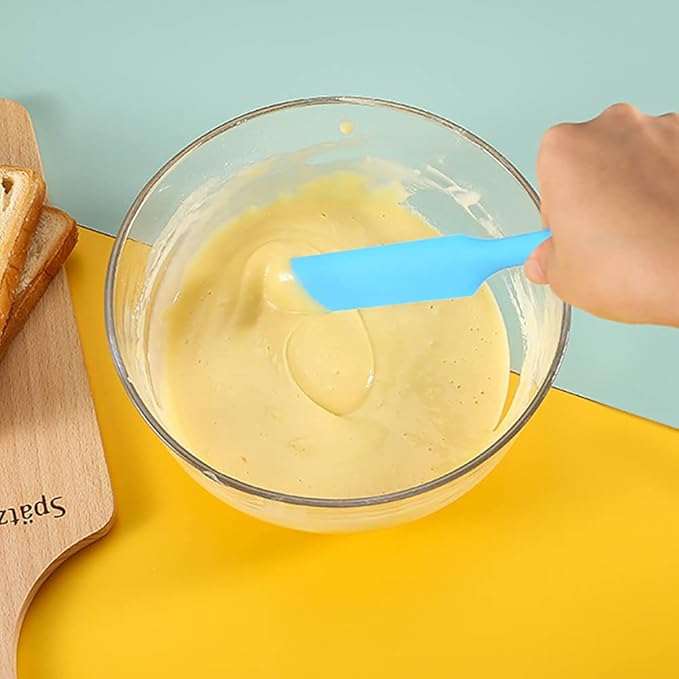 Small Silicone Spatulas Bulk for Kitchen, Cake Icing, Resin Craft, Mini Silicon - Image 3