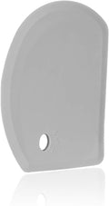 Sapid Flexible Curved Edge Silicone Bowl Scraper, Food Grade Dough Scraper by SAPID