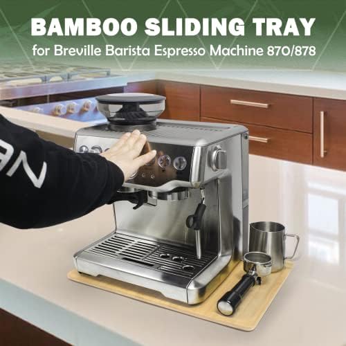 Bamboo Appliance Slider for Breville Barista 870/878