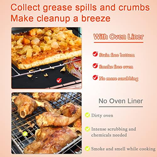BYKITCHEN Reusable 11x12 Inch Air Fryer Oven Liners for Ninja SP151