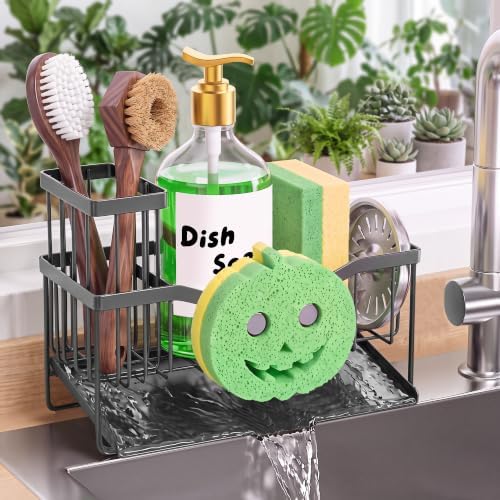 Fssvcd Kitchen Sink Caddy Organizer, Sponge Holder
