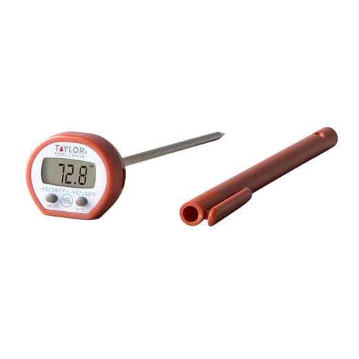 Taylor Instant Read Digital Meat Food Grill BBQ Cooking Kitchen Thermometer by Springfield
