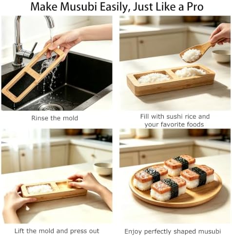 Bamboo Musubi Press Mold for Spam Musubi