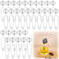 30 Pcs Snap Ball Tea Strainer with Handle, Metal Stainless Steel Fine