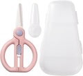 Baby Food Scissors with Travel Case, Ceramic Food Scissors Kids, Toddler by Artenny