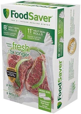 FoodSaver FM2000 Vacuum Sealer System with Starter Bag/Roll Set