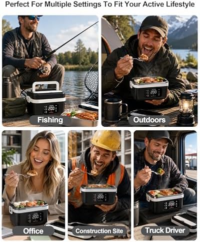 1L 16000mAh Rechargeable Cordless Electric Lunch Box