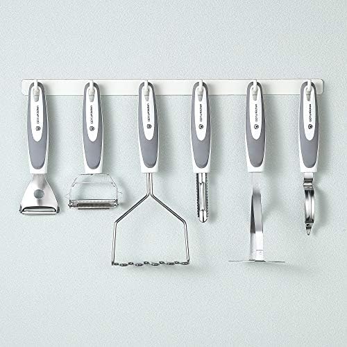 Stainless Steel Potato Masher & Peeler Set (6PCS Set - Gray)