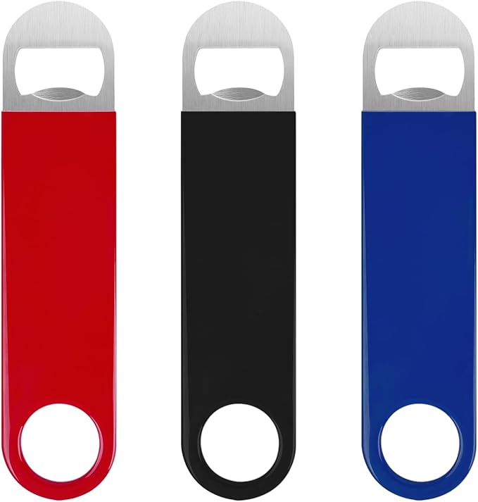 KTOJOY 3 Pack Bottle Openers, Beer Bottle Openers, Speed Openers, Stainless by KTOJOY