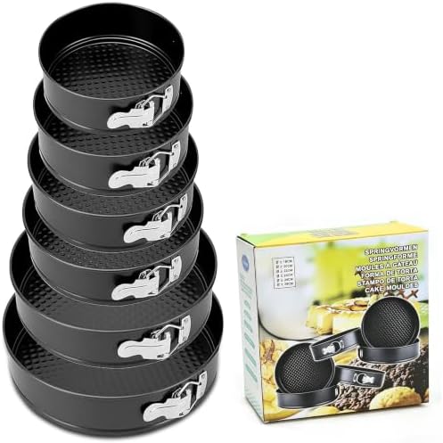 Springform Cake Pan, Cake Pan with 6 Different Size