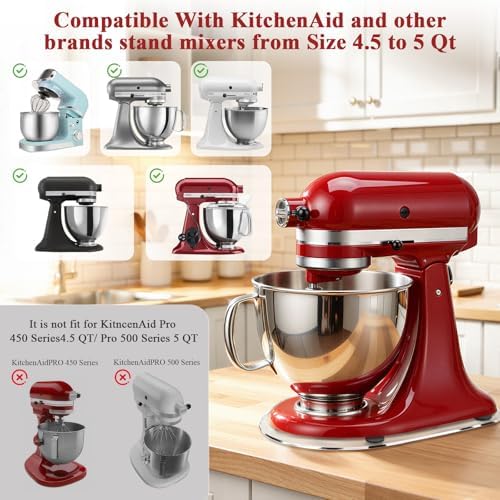 Mixer Slider Mat for KitchenAid 4.5-5Qt, Thickened Acrylic