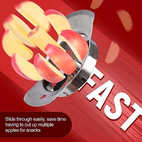 Apple Slicer, ARRITZ Stainless Steel Apple Cutter 8 Slices, Sharp