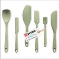 DI ORO 6-Piece Silicone Spatula Set by DIORO