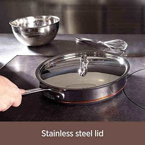 All-Clad Copper Core Stainless 6 Qt Stockpot with Lid, Made in the USA