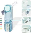 VIDONIO 4 in 1 Cup Lid Gap Cleaning Brush, Mutipurpose Tiny Silicone Cup Holder by VIDONIO